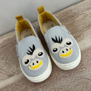 Toms Tiny Luca Slip Ons Size 8 Kids